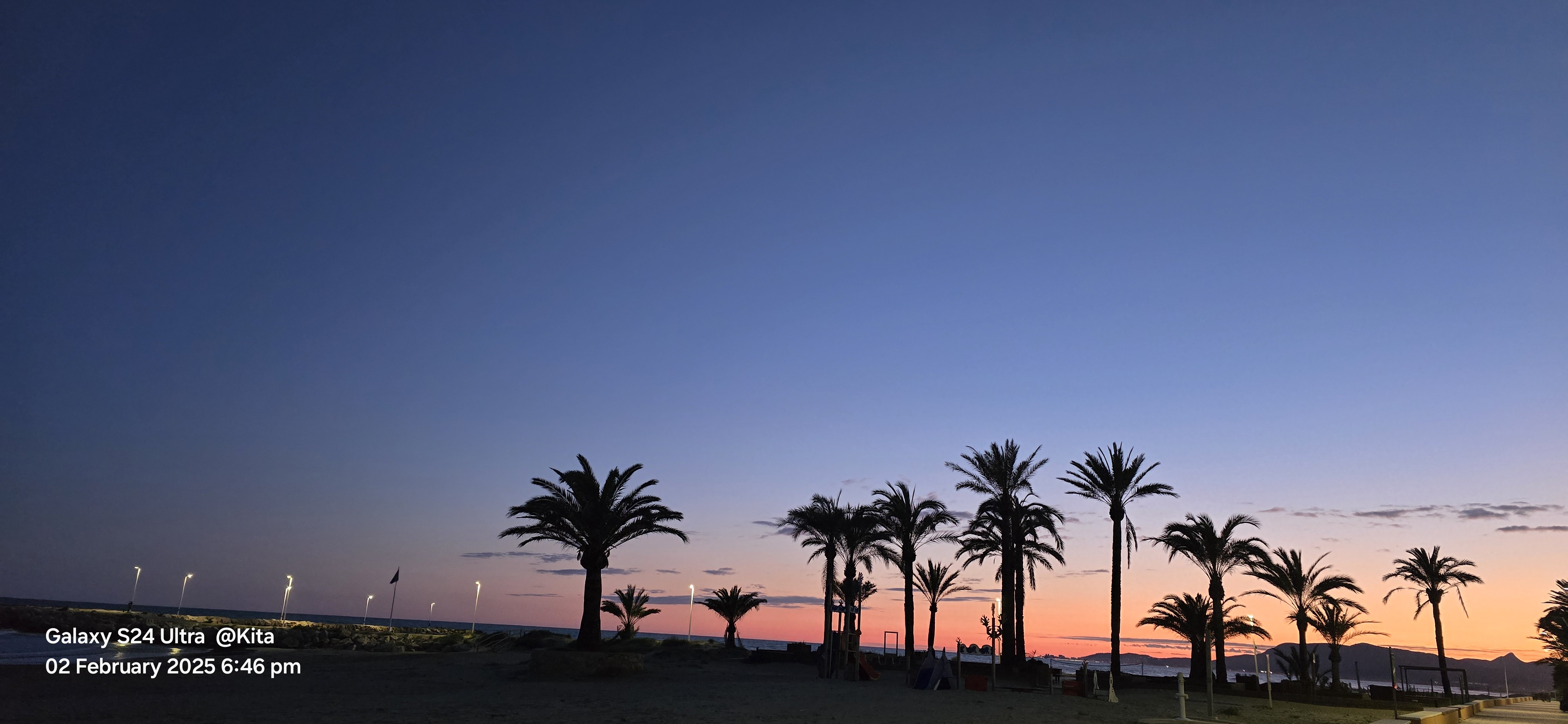 Sunset fading over Torrenostra