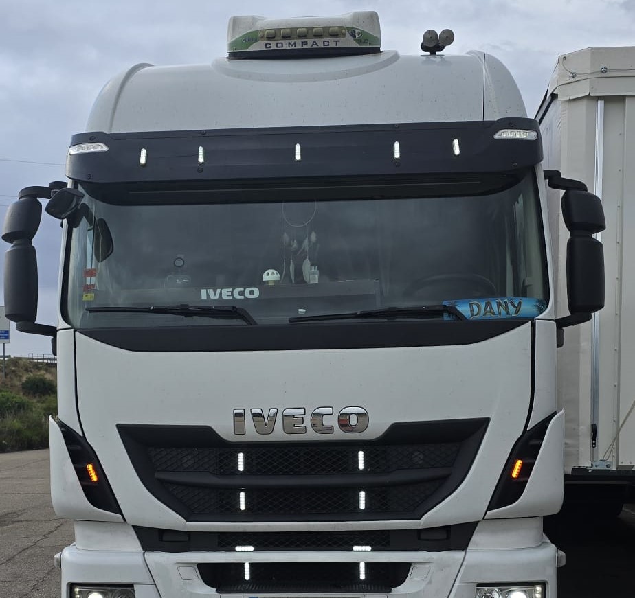 MAN truck parked at logistics depot
